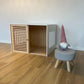 Dog house, Stylish cabinet home for a dog handmade - WoW WooD