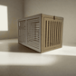 Luxurious and Functional: Fancy Dog Cage with Cozy Side Garage Door