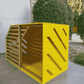 Vibrant Yellow Dog House - Cozy Home for Your Furry Friend