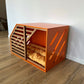 Stylish Bright Orange Dog House - Comfortable Home for Feeling Safe