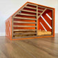 Stylish Bright Orange Dog House - Comfortable Home for Feeling Safe