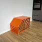 Stylish Bright Orange Dog House - Comfortable Home for Feeling Safe