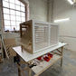 Luxurious and Functional: Fancy Dog Cage with Cozy Side Garage Door