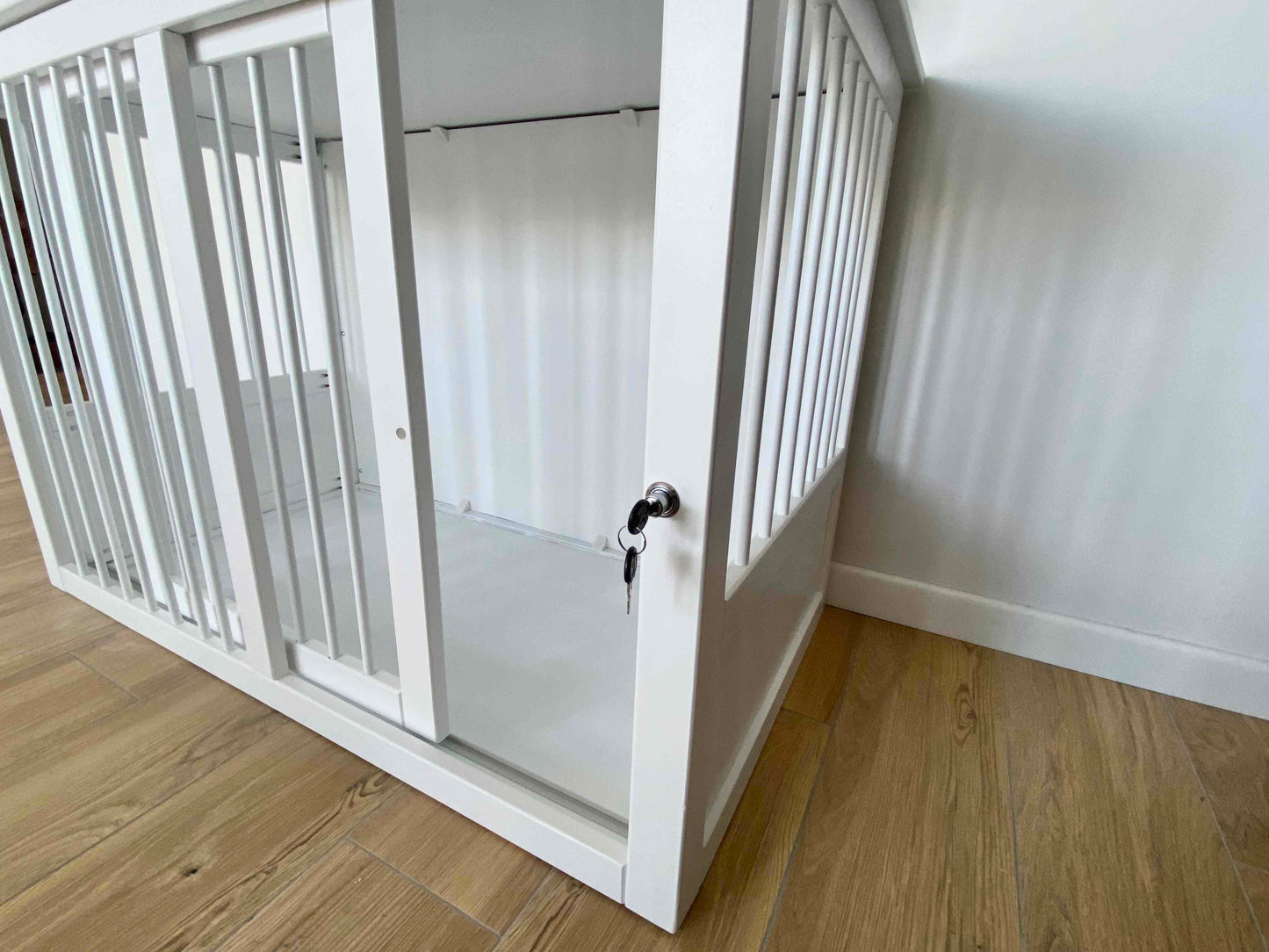 Beautiful White dog crate