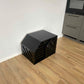 Black Modern Wooden Dog Crate - Unique Pet Furniture