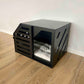 Black Modern Wooden Dog Crate - Unique Pet Furniture