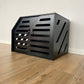 Black Modern Wooden Dog Crate - Unique Pet Furniture