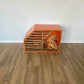 Stylish Bright Orange Dog House - Comfortable Home for Feeling Safe