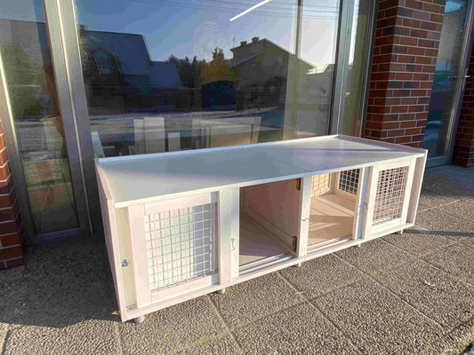 Outdoor Rabbit hutches, any color, made of the highest grade plywood