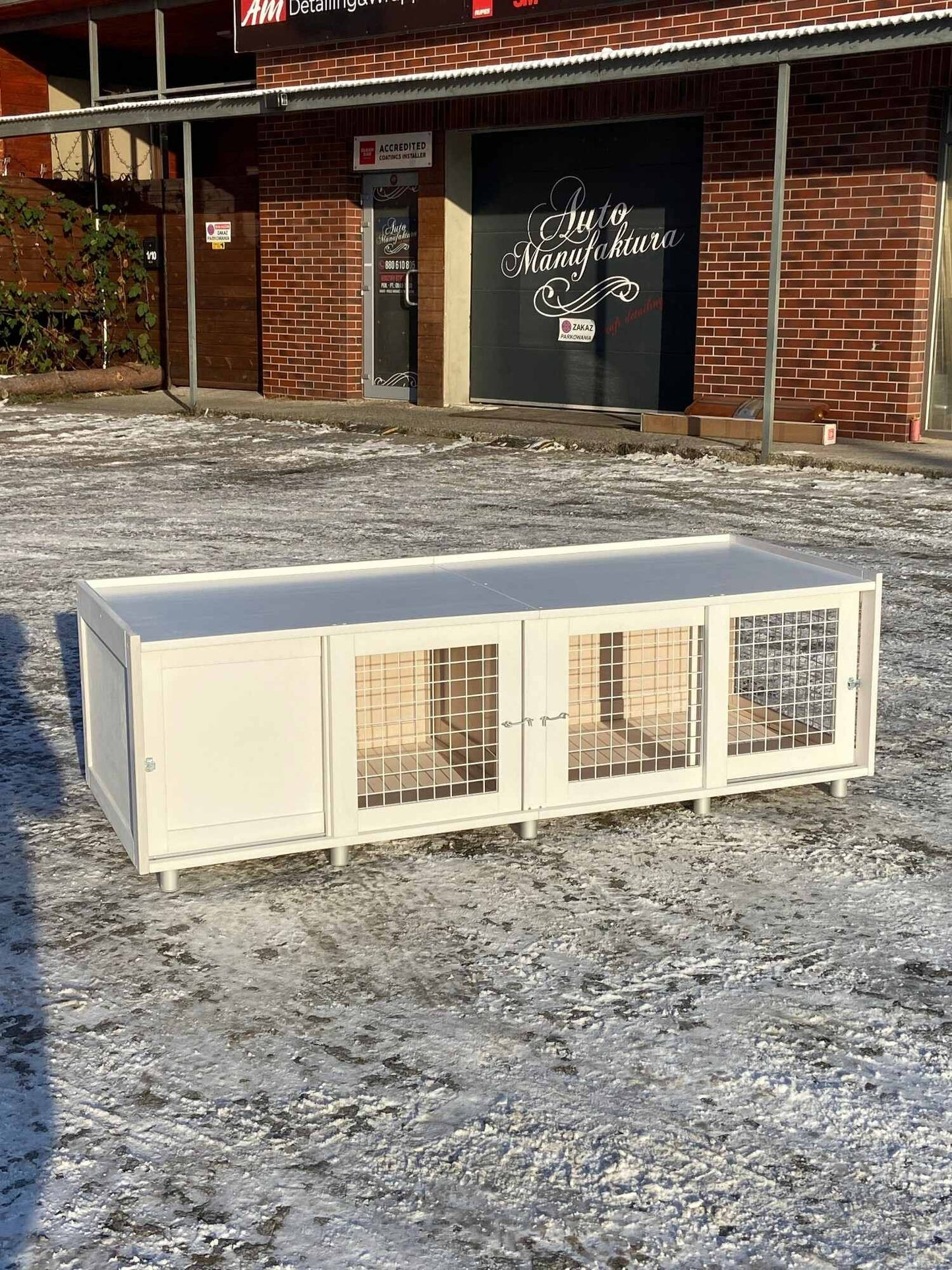 Outdoor Rabbit hutches, any color, made of the highest grade plywood