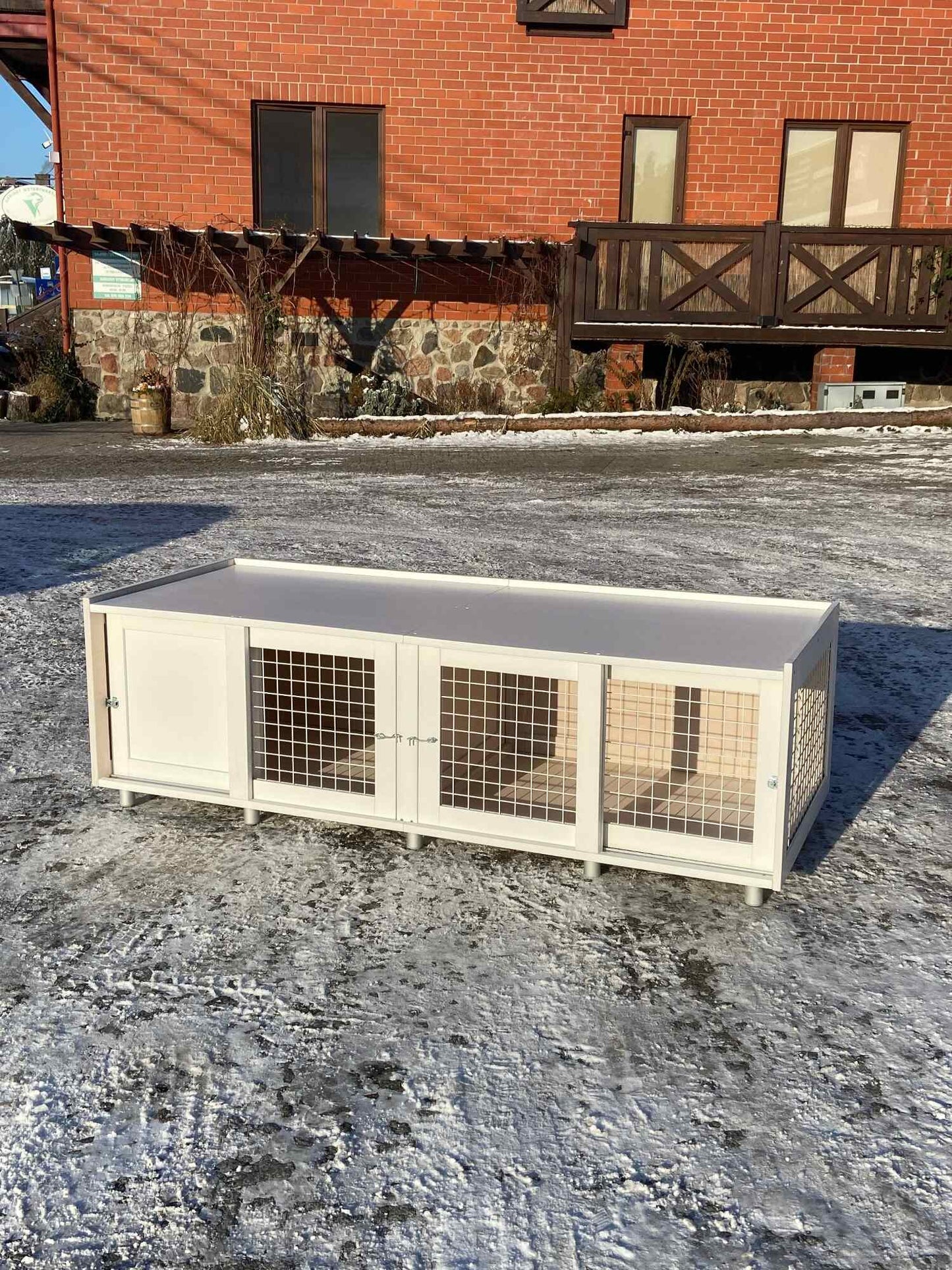 Outdoor Rabbit hutches, any color, made of the highest grade plywood