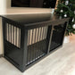 Handmade Black Dog Crate Furniture: Elegant Design, Comfortable and Safe Haven