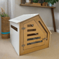 Stylish house for your dog, small and large dog crate in different colors.