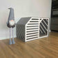 Modern Wooden Dog Kennel - Chic and Minimalist Pet Furniture