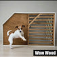 Handcrafted Personalized Dog Crate in Wooden Design