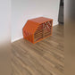 Stylish Bright Orange Dog House - Comfortable Home for Feeling Safe