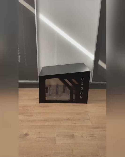 Unique Dog Kennel: Stylish & Comfortable Design. With the possibility of adding a name of your Pet